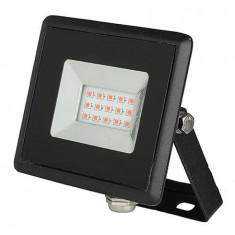Proiector LED V-tac, 10W, lumina Rosie, IP65