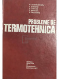 N. Leonăchescu - Probleme de termotehnică (editia 1977)