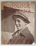 SOCIOLOGIE ROMANEASCA -DIMITRIE GUSTI - ANUL IV NR.4-6 1939 , COTOR RESTAURAT