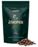 Cumpara ieftin Cafea boabe Incapto Specialty Coffee 1 kg, Single Origin Ethiopia Limu Moplaco, 100% Arabica pentru espresso, scor 86.5 puncte SCA, prajire traditiona