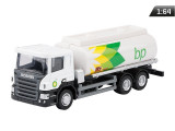 Model 1:64, Scania P-series, Cisternă Bp, Alb C02274SCB, Carmotion