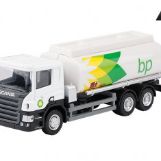 Model 1:64, Scania P-series, Cisternă Bp, Alb C02274SCB