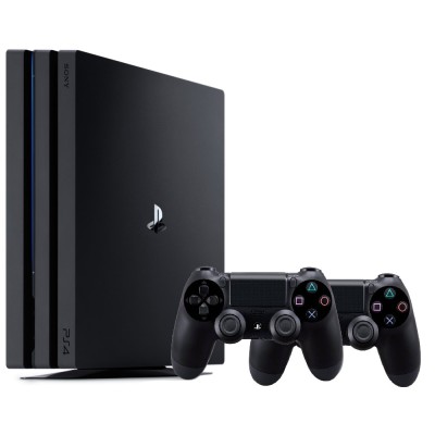 Consola Sony PlayStation 4 PRO PS4 500GB + 2 Controllere Second-Hand SH foto