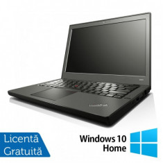 Laptop Lenovo Thinkpad x240, Intel Core i5-4300U 1.90GHz, 8GB DDR3, 120GB SSD, 12.5 Inch, Webcam + Windows 10 Home foto