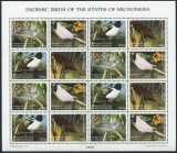 MICRONESIA 1998 FAUNA PASARI, Nestampilat