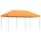 Cumpara ieftin Cort de petrecere pliabil Pop-Up, portocaliu, 580x292x315 cm