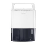 Dezumidificator Heinner HDU-M10, 10L/24h, control electronic, auto-restart, auto-oscilare, auto-dezghetare, timer 24h, 2.1L, maner, alb