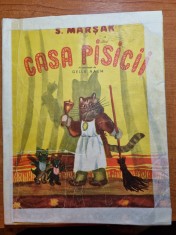 carte pentru copii - casa pisicii - din anul 1956 foto