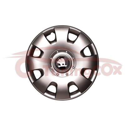 Set 4 Capace Roti skoda negru r15 model 304n foto