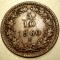 F.256 AUSTRIA 5/10 KREUZER 1860 E RARA