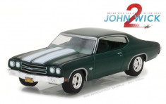 Hollywood Series 18 - John Wick: Chapter 2 (2017) - 1970 Chevrolet Chevelle SS 396 Solid Pack 1:64 foto