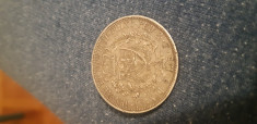 M. 5 lire 1827 P, argint foto