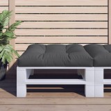 VidaXL Pernă pentru paleți, negru, 70x70x12 cm, material textil