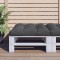 vidaXL Pernă pentru paleți, negru, 70x70x12 cm, material textil 360476