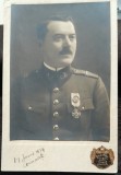 Fotografie pe carton, militar 1929