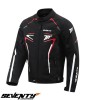 Geaca (jacheta) barbati pentru scuter - motocicleta Racing Seventy iarna model SD-JR65 Piston culoare: negru/rosu/alb Negru/rosu/alb XXL