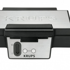 Aparat pentru preparat vafe gofre Krups FDK251, 850W, 6x12x12 cm, Negru - RESIGILAT