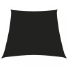 VidaXL P&acirc;nză parasolar, negru, 3/4x3 m, țesătură oxford, trapez