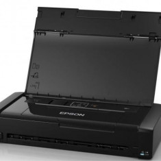 Imprimanta inkjet color portabila Epson WF-100W, dimensiune A4, viteza 7ppm