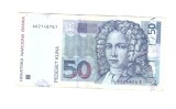 Bancnota Croatia 50 kuna 2012, circulata, stare buna