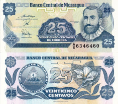 NICARAGUA 25 centavos 1991 UNC!!! foto