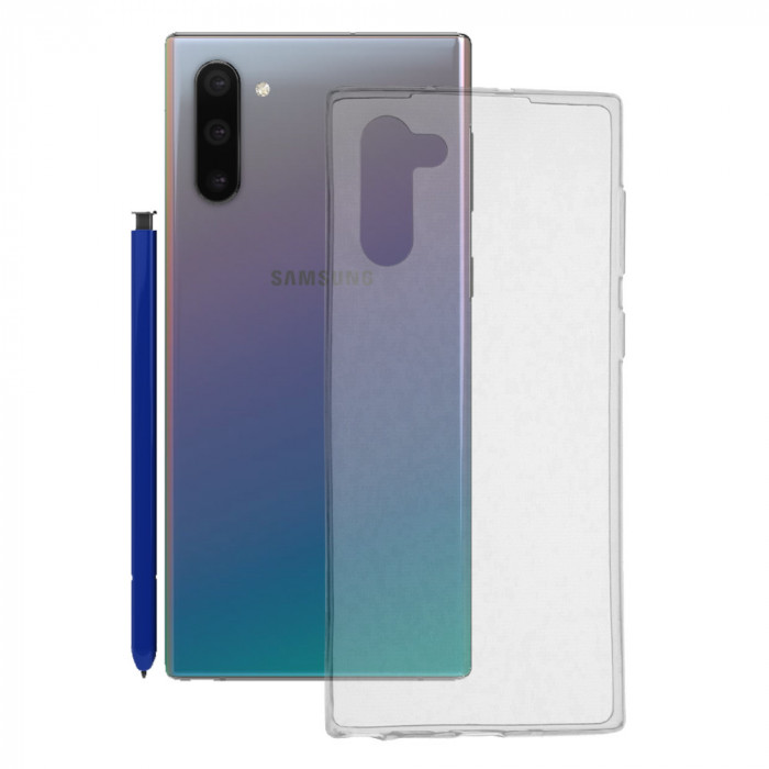 Husa pentru Samsung Galaxy Note 10 / Note 10 5G, Techsuit Clear Silicone, Transparent