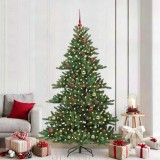 VidaXL Brad de Crăciun artificial cu ramuri articulare 210 cm PVC 3397687