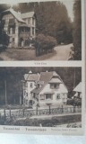 Carte postala, vile din Tusnad Bai, 1934