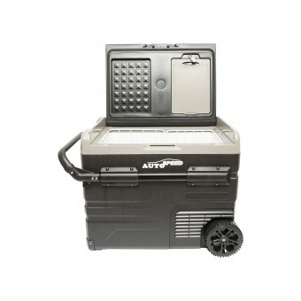 Frigider auto Smart tip troler cu compresor 50L 12-24-220V 60W, Bluetooth foto