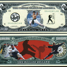 !!! SUA = FANTASY NOTE = ARTE MARTIALE - 2002 - UNC / SERIA SPORT