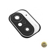 Geam Camera Spate Xiaomi Mi 11X / Redmi K40 cu Rama Alb