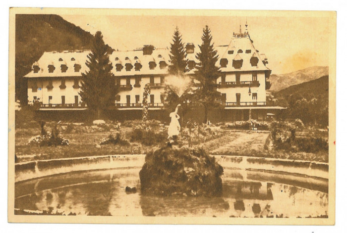 2691 - CALIMANESTI, Valcea, Pavilionul Central - old postcard - used - 1954