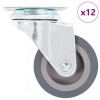 VidaXL Roți pivotante, 12 buc., 50 mm 277817