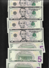 Statele Unite ale Americii USA SUA 5 dollars 2017A FW aunc/unc pret pe bucata foto