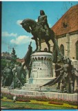 CPI B13969 CARTE POSTALA - CLUJ. STATUIA LUI MATEI CORVIN, Circulata, Fotografie