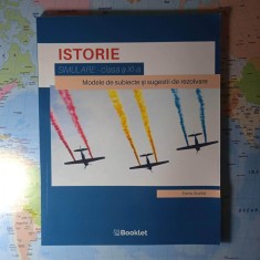 Istorie. Simulare clasa a XI-a