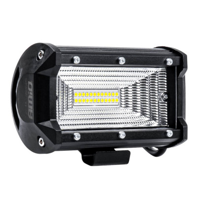 Proiector LED pentru Off-Road, ATV, SSV, putere 72W, culoare 6500K, tensiune 9-36V, dimensiuni 135 x 75 x 55 mm foto