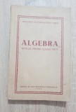 ALGEBRA. Manual pentru clasele VIII - X - MINISTERUL &Icirc;NVĂȚĂM&Acirc;NTULUI PUBLIC