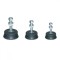 Set 4x picioare amortizor vibratii HVAC, O48 mm x 19 mm, max. 45 kg, cauciuc natural vulcanizat