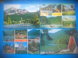 HOPCT LOT 3862 - 4 CARTI POSTALE-LACU ROSU ..JUD -HARGHITA-NECIRCULATE, Necirculata, Printata