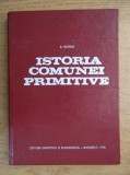 K. Horedt Istoria comunei primitive
