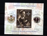 Regalitate, centenarul nasterii Regelui Mihai I, 2021, LP 2343a, MNH
