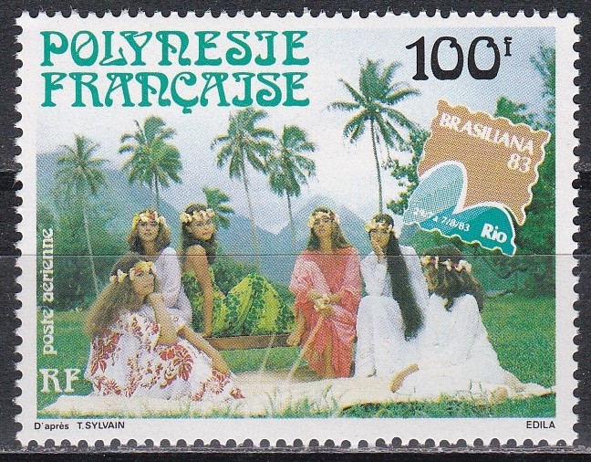 Polinezia Franceza 1983 - Expoziția internațională de timbre BRASILIANA 83, MNH