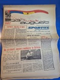 ziarul sportul popular 22 august 1966