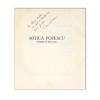 Camil Petrescu - Teatru. Mitică Popescu, cu dedicație Radu Matei. Ediție veche, legată &icirc;n pergamoid.