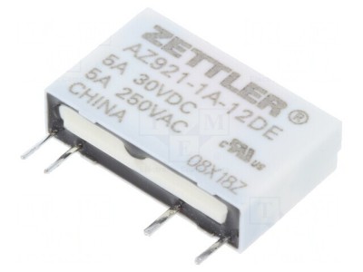 Releu Electromagnetic 12VDC 5A foto