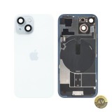 Capac Baterie Apple iPhone 15 Albastru Swap