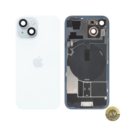 Capac Baterie Apple iPhone 15 Albastru Swap foto