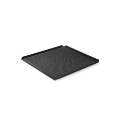Tava perforata Hendi GN 2/3 - cu 4 margini, non-stick, aluminiu foto