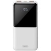 Baterie Externa XO-PR205, Baterie 10.000mAh, 2 x USB + 1 x Type-C, Afisaj LED, Negru